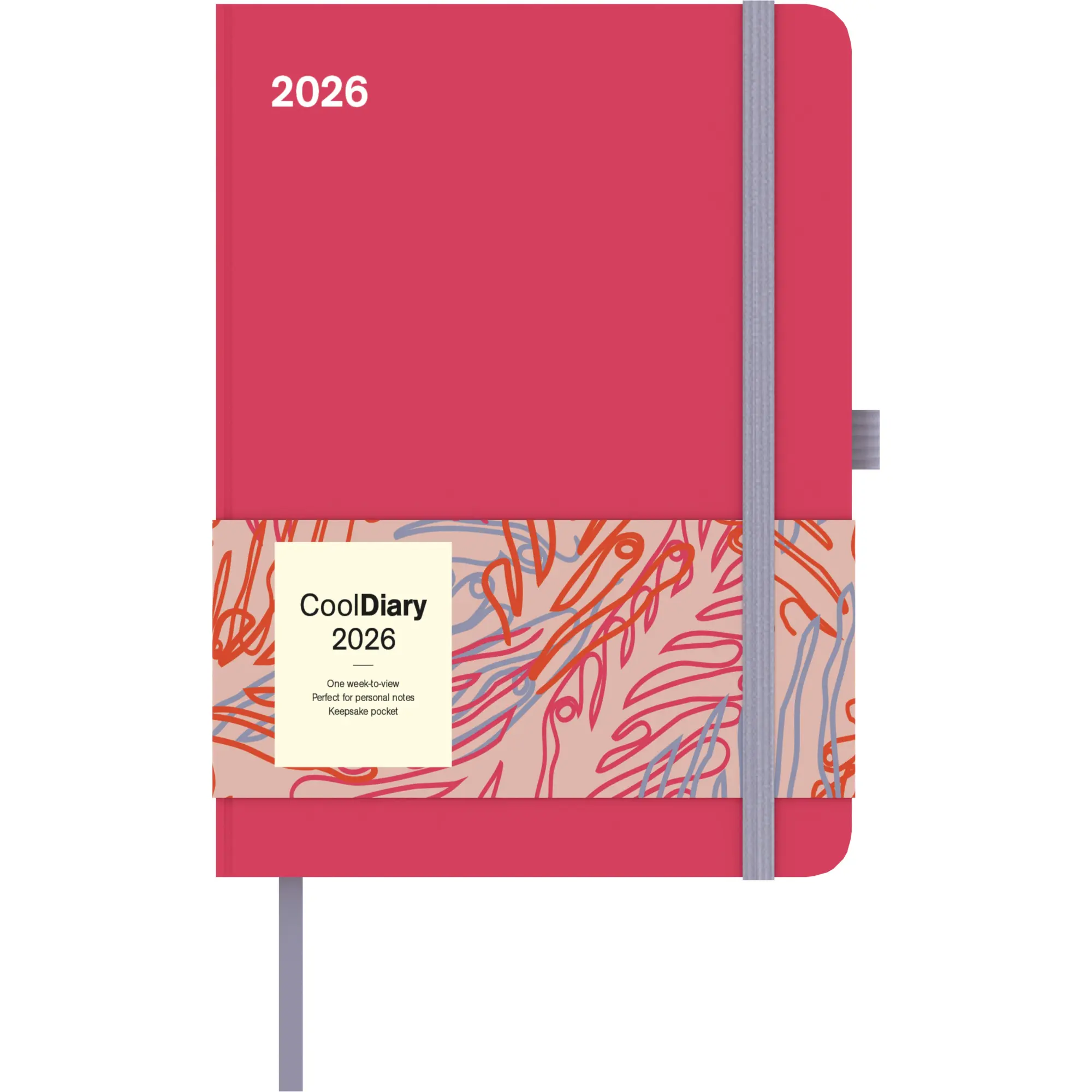 Cover: 4069095003873 | Sunset Coral 2026 - Diary - Buchkalender - Taschenkalender - 16x22