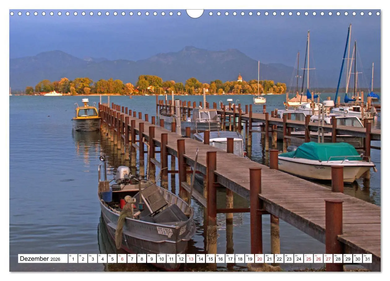 Bild: 9783457753873 | Chiemsee - Sommerferien am bayrischen Meer (Wandkalender 2026 DIN...