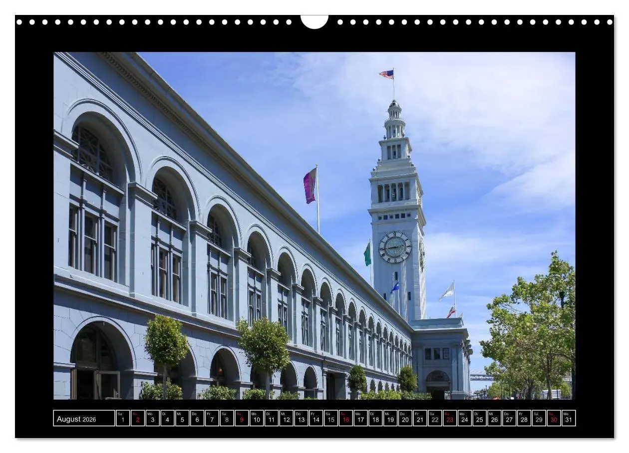Bild: 9783516153873 | Wunderbares San Francisco (Wandkalender 2026 DIN A3 quer), CALVENDO...