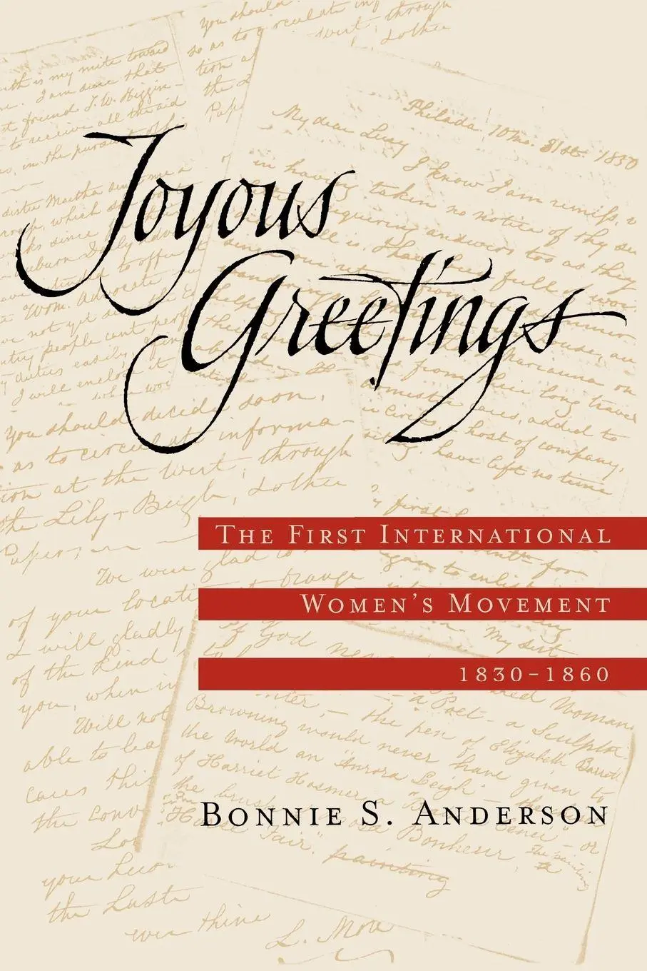 Cover: 9780195143973 | Joyous Greetings | The First International Women's Movement, 1830-1860