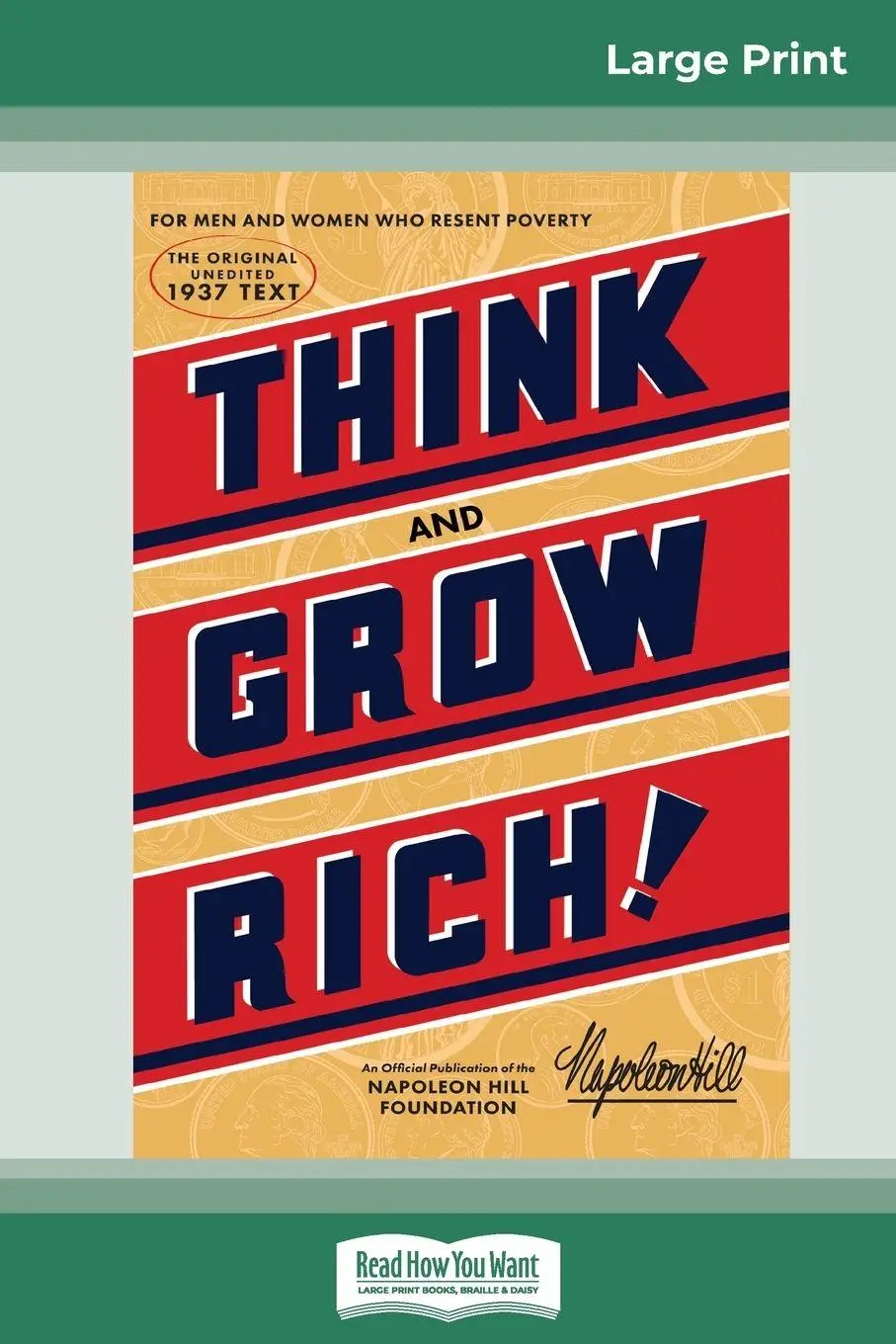 Cover: 9780369313973 | Think and Grow Rich | Napoleon Hill | Taschenbuch | Englisch | 2017
