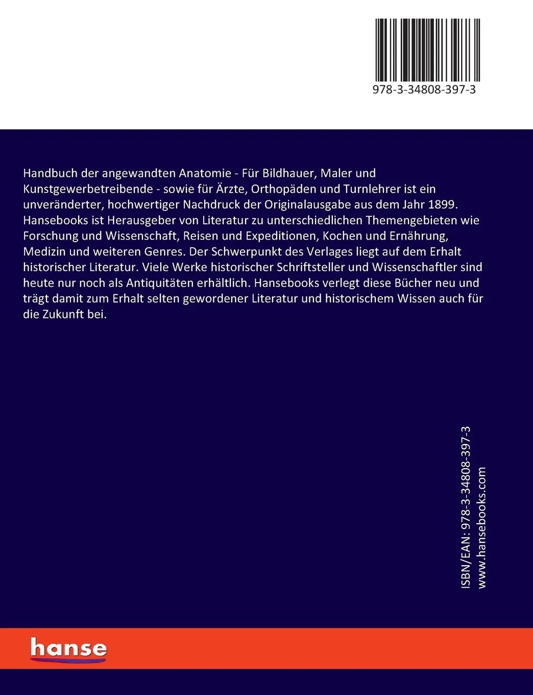 Rückseite: 9783348083973 | Handbuch der angewandten Anatomie | Ludwig Pfeiffer | Taschenbuch