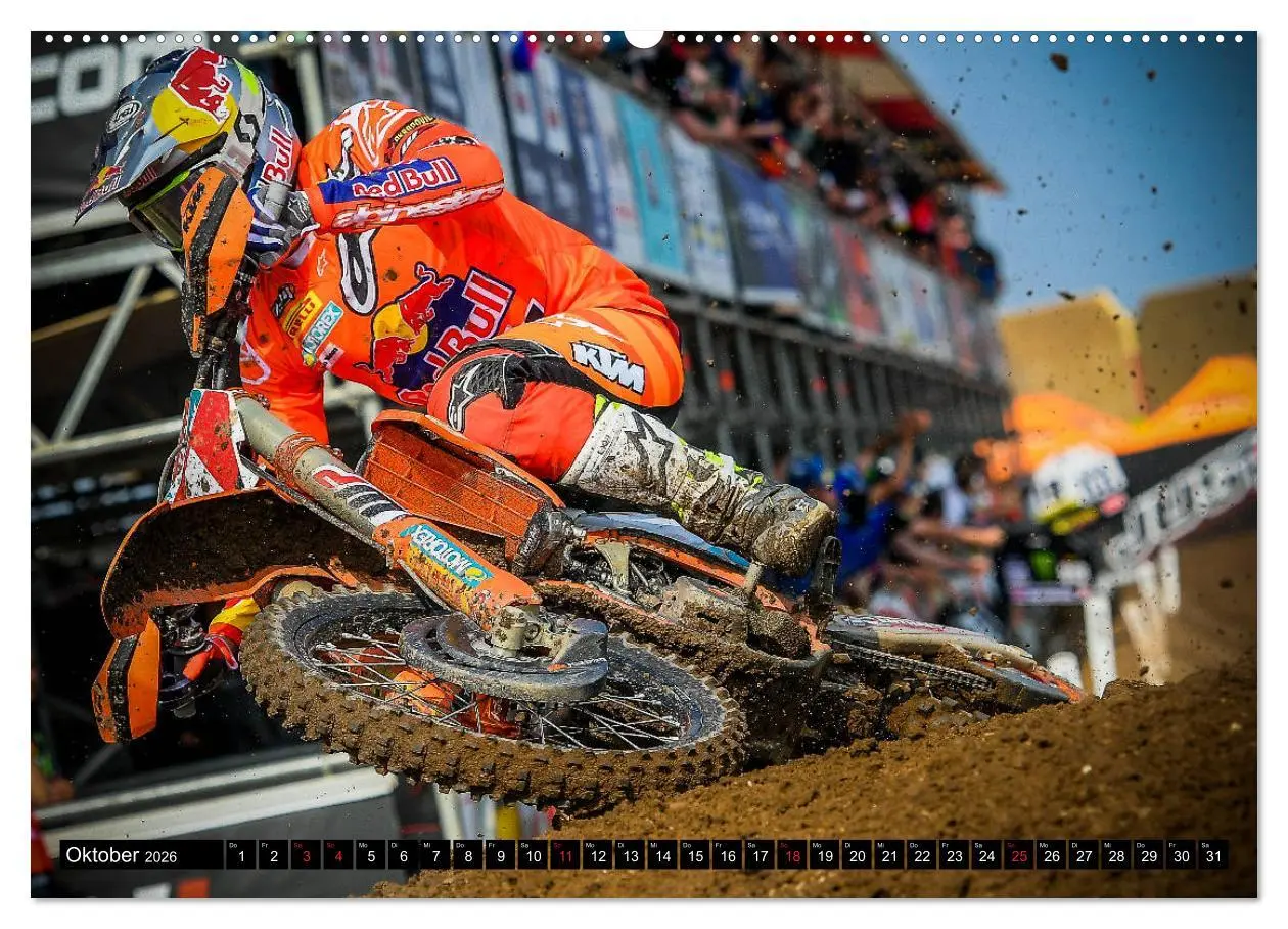 Bild: 9783457743973 | Blickpunkte Motocross (Wandkalender 2026 DIN A2 quer), CALVENDO...