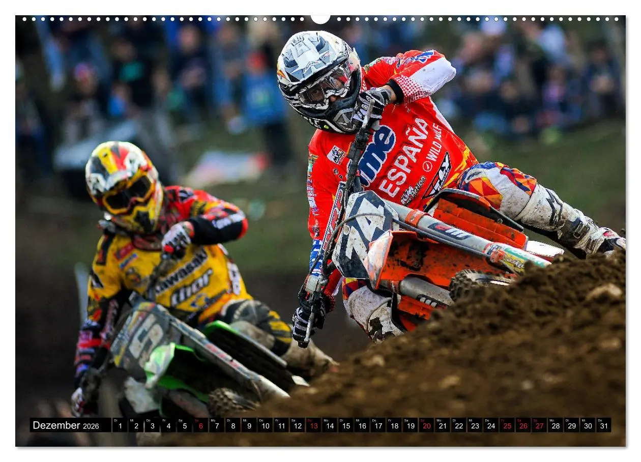 Bild: 9783457743973 | Blickpunkte Motocross (Wandkalender 2026 DIN A2 quer), CALVENDO...