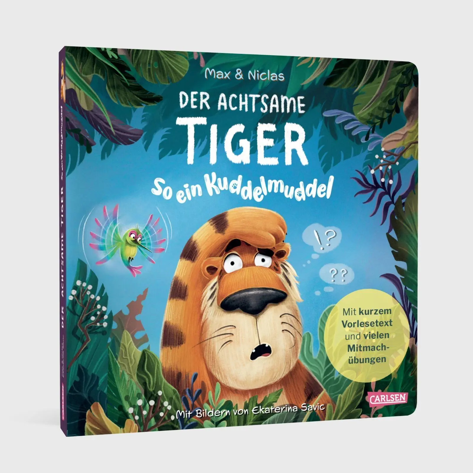 Bild: 9783551173973 | Der achtsame Tiger: So ein Kuddelmuddel! (Pappbilderbuchausgabe)