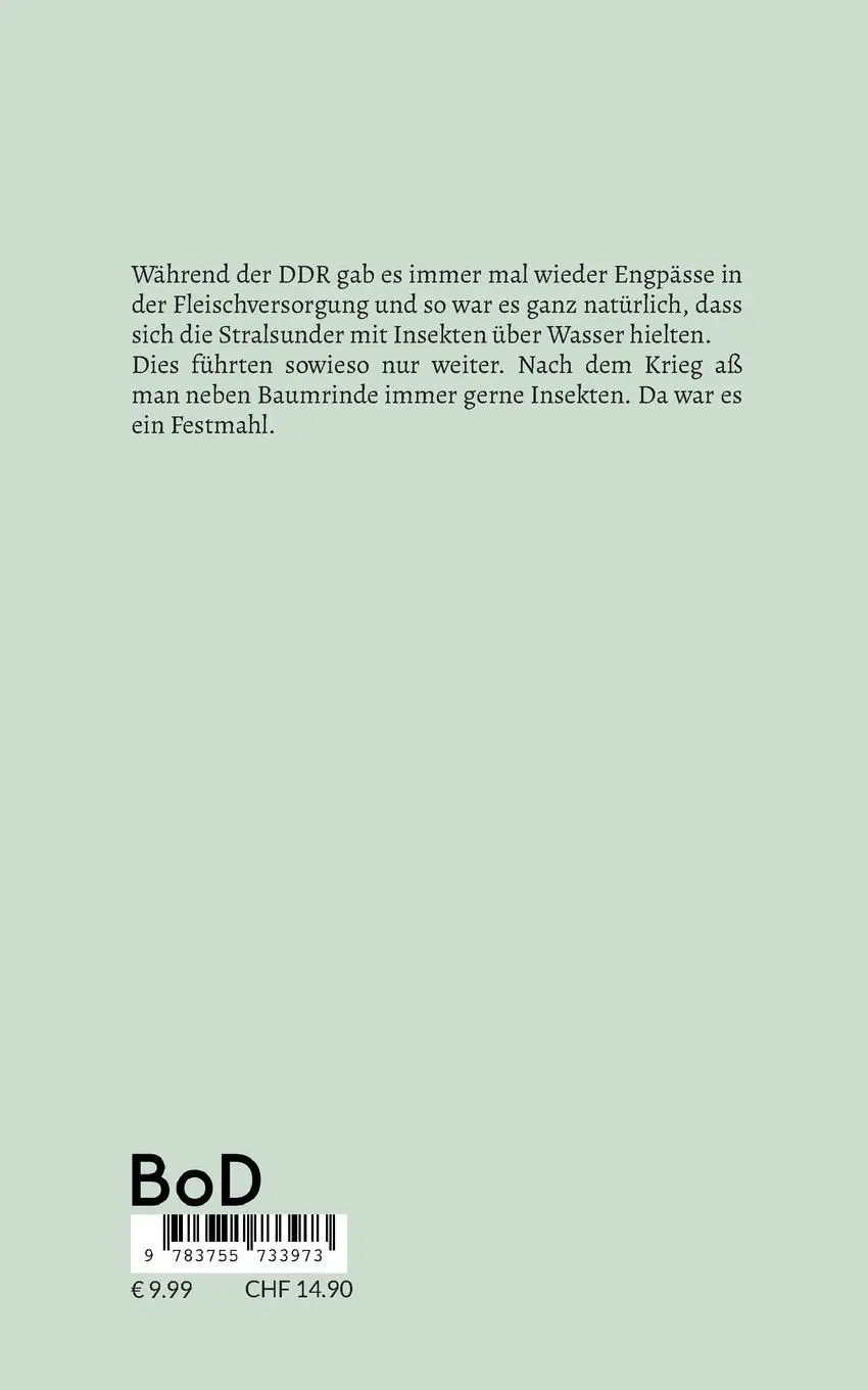 Rückseite: 9783755733973 | DDR-Rezepte aus Stralsund | Herold Zu Moschdehner | Taschenbuch | 2022
