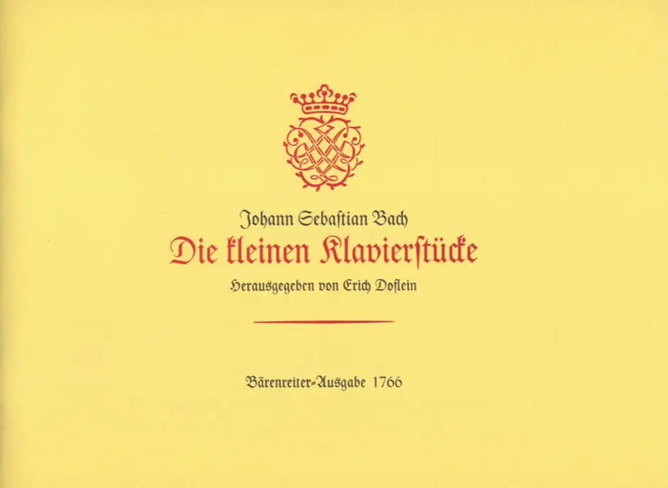 Cover: 9790006413973 | Little Piano Pieces | Urtext | Johann Sebastian Bach | Taschenbuch