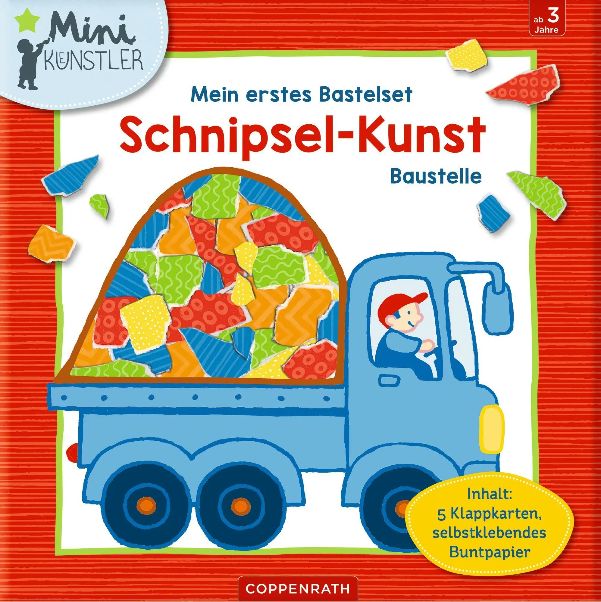 Cover: 4050003954073 | Mein erstes Bastelset - Schnipsel-Kunst | Baustelle | Hartmut Bieber
