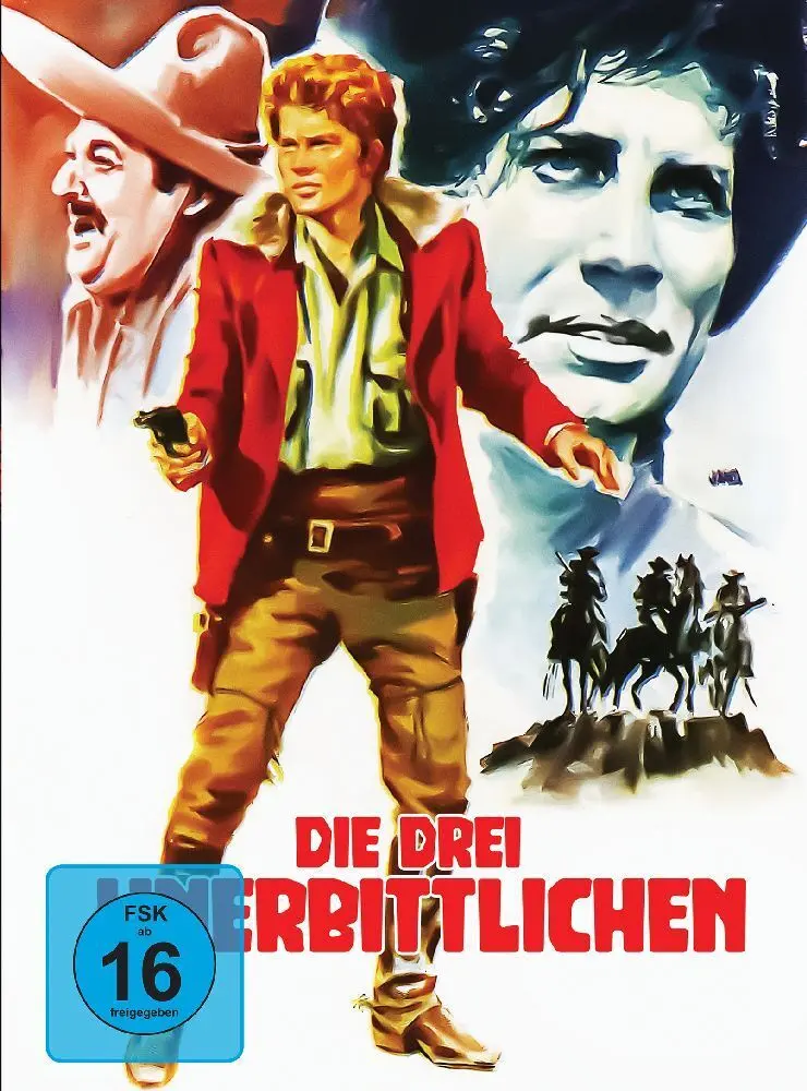 Die drei Unerbittlichen, 2 Blu-ray (Mediabook Cover B)