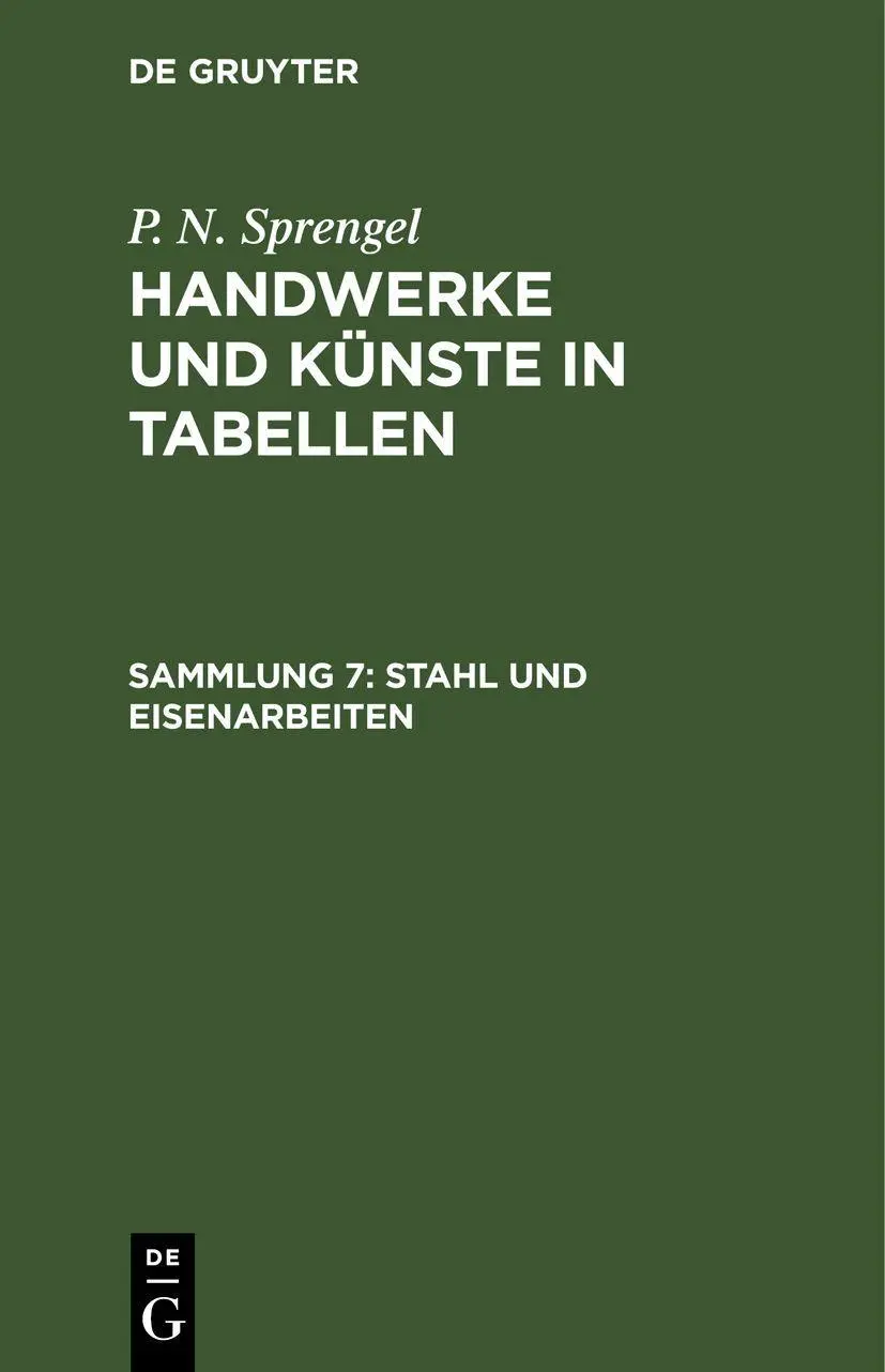 Stahl und Eisenarbeiten