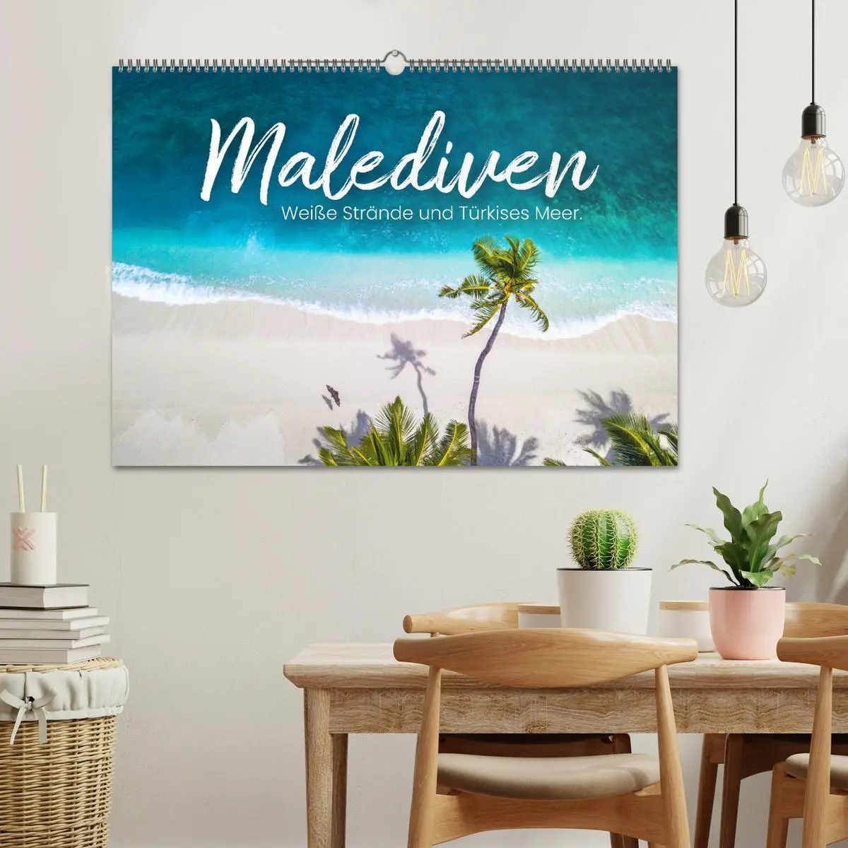 Bild: 9783457564073 | Malediven - Weiße Strände und Türkises Meer. (Wandkalender 2026 DIN...