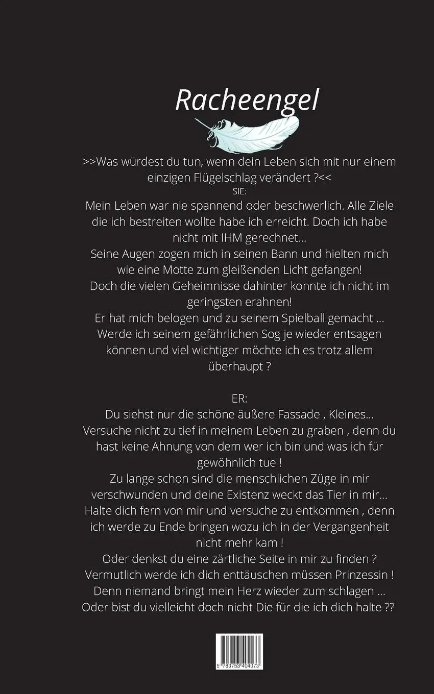Rückseite: 9783753404073 | Racheengel | Deine Lust wird mir gehören | T. H. Dreams | Taschenbuch