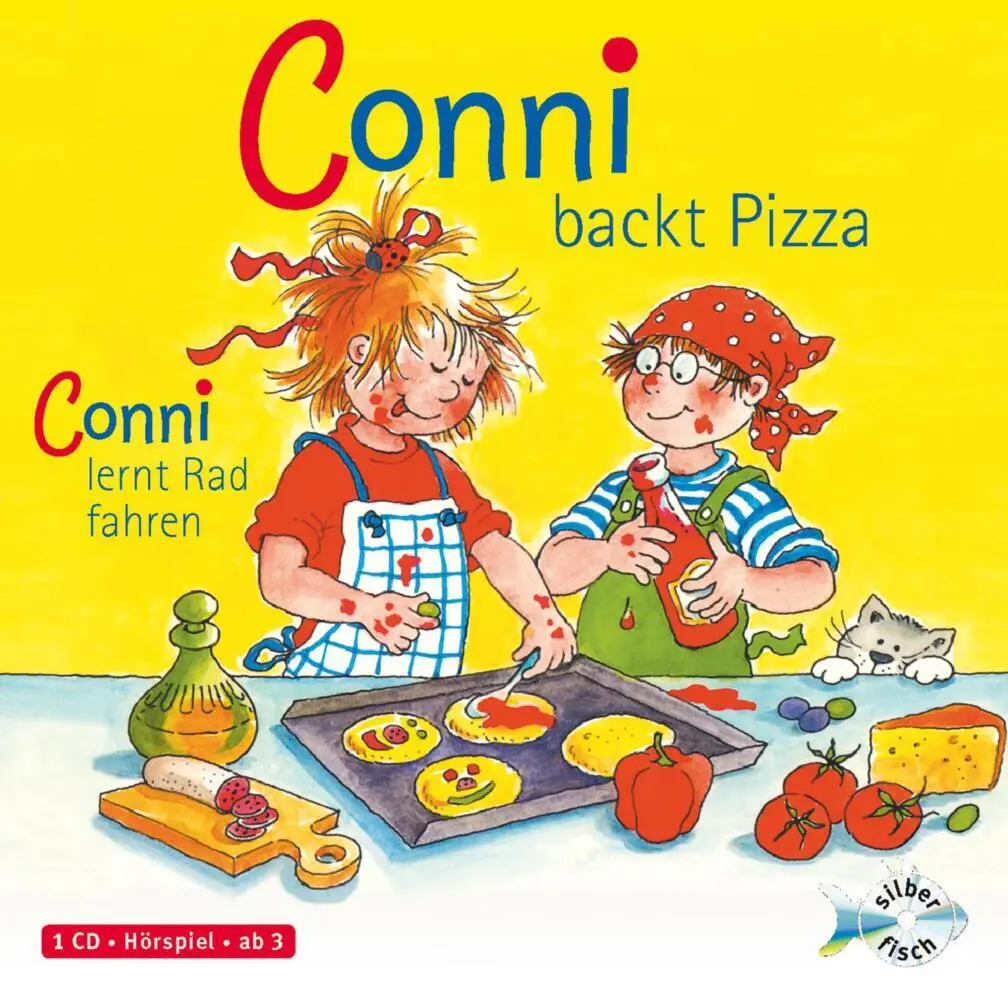 Cover: 9783867424073 | Conni backt Pizza / Conni lernt Rad fahren, 1 Audio-CD | Conni ab 3