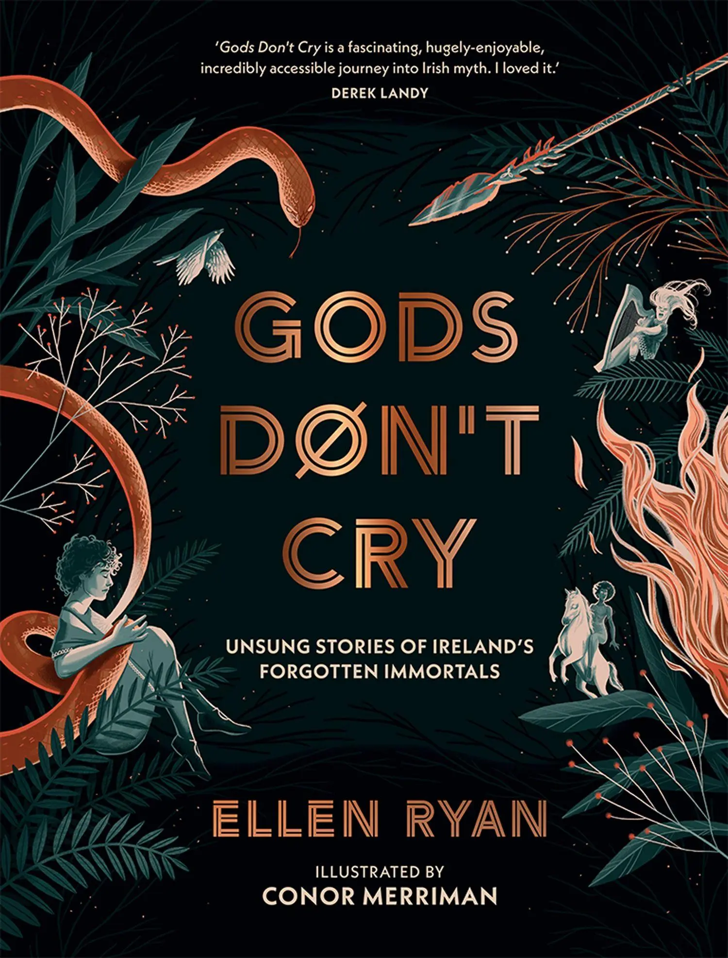 Cover: 9780008834173 | Gods Don't Cry | Unsung Stories of Ireland's Forgotten Immortals