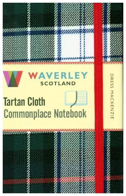 Cover: 9781849344173 | Waverley Genuine Tartan Cloth Commonplace Notebook (9cm x 14cm):...