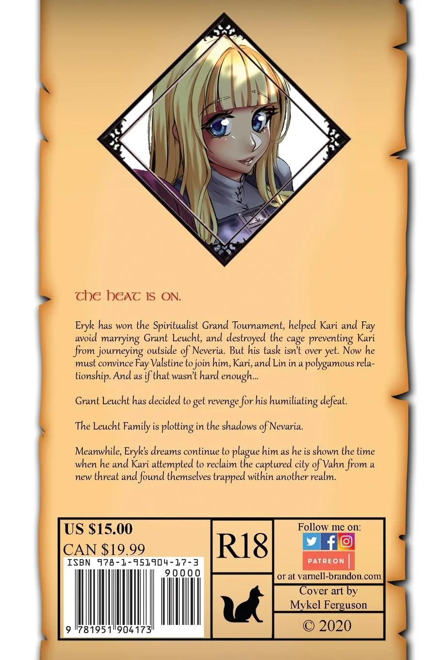 Rückseite: 9781951904173 | WIEDERGEBURT | Legend of the Reincarnated Warrior: Volume 5 | Varnell
