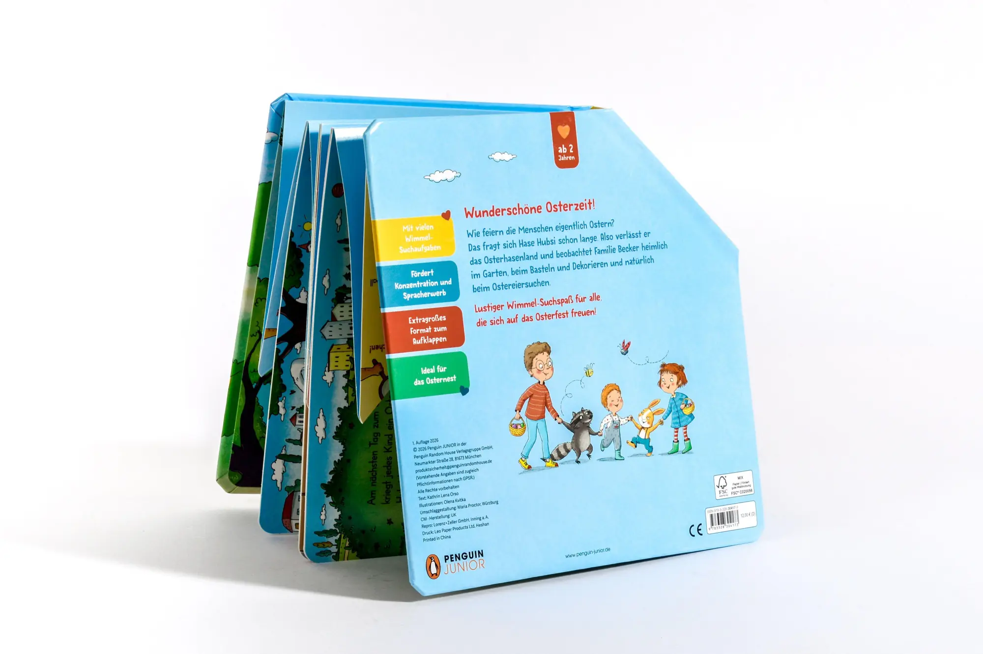 Bild: 9783328304173 | Wimmelige Ostern mit Hase Hubsi | Kathrin Lena Orso | Buch | 4 S.