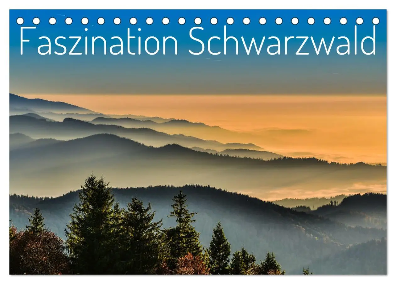 Cover: 9783457314173 | Faszination Schwarzwald (Tischkalender 2026 DIN A5 quer), CALVENDO...