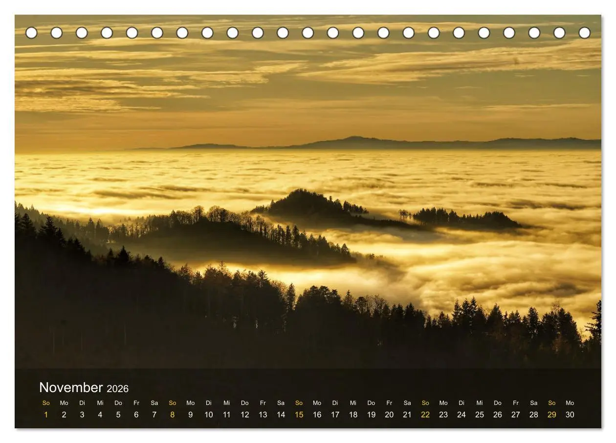 Bild: 9783457314173 | Faszination Schwarzwald (Tischkalender 2026 DIN A5 quer), CALVENDO...
