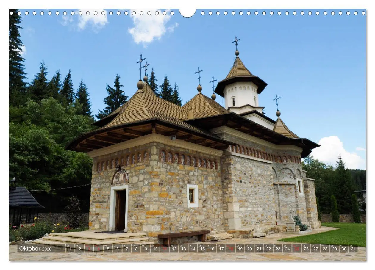 Bild: 9783457934173 | Klöster in der Bucovina (Wandkalender 2026 DIN A3 quer), CALVENDO...