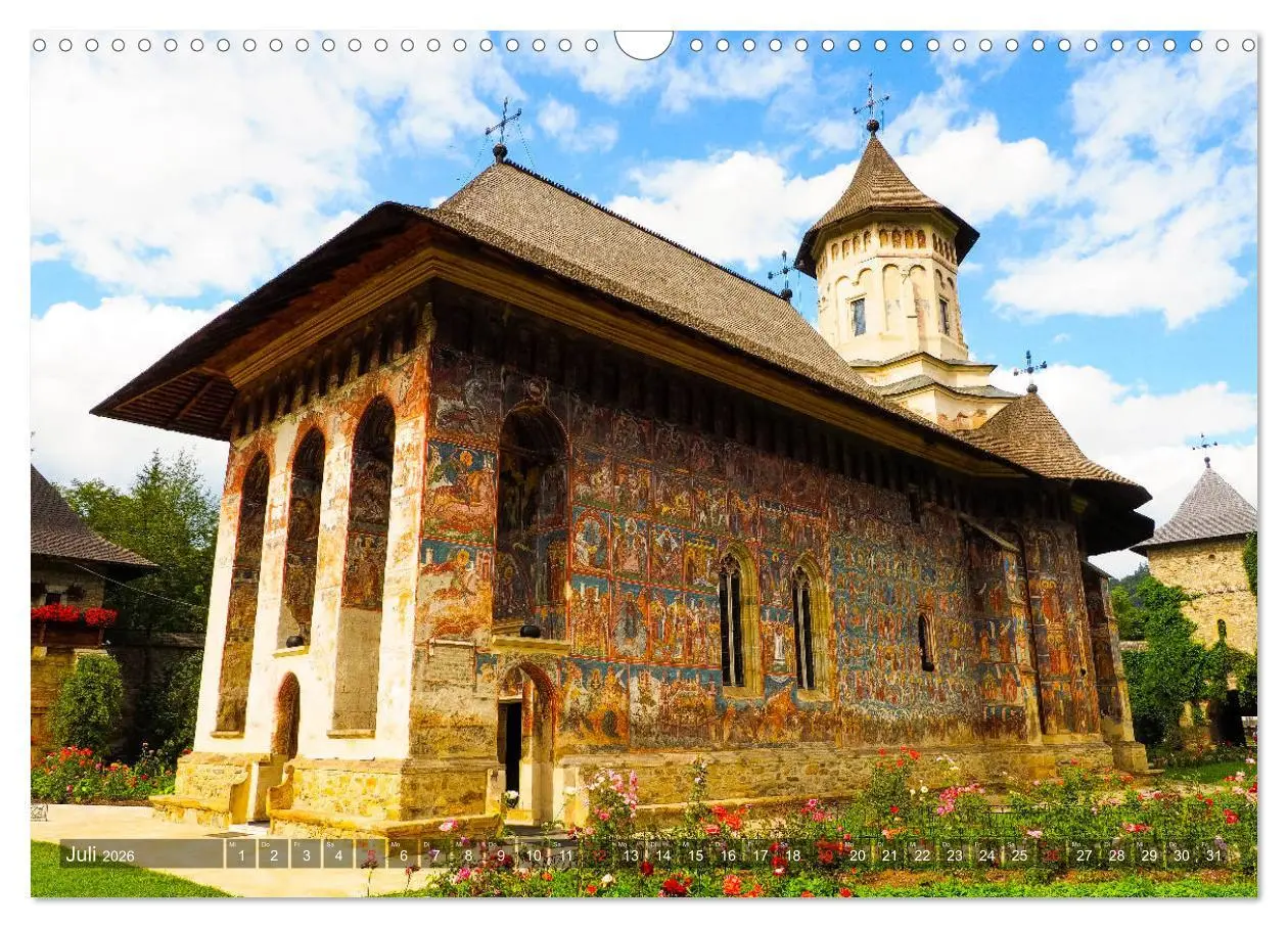 Bild: 9783457934173 | Klöster in der Bucovina (Wandkalender 2026 DIN A3 quer), CALVENDO...