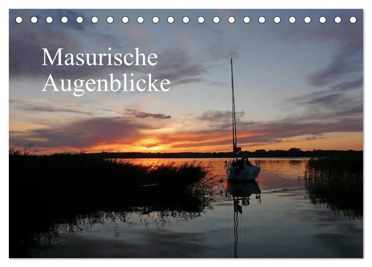 Cover: 9783516194173 | Masurische Augenblicke (Tischkalender 2026 DIN A5 quer), CALVENDO...
