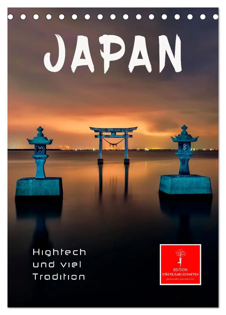 Cover: 9783516334173 | Japan - Hightech und viel Tradition (Tischkalender 2026 DIN A5...