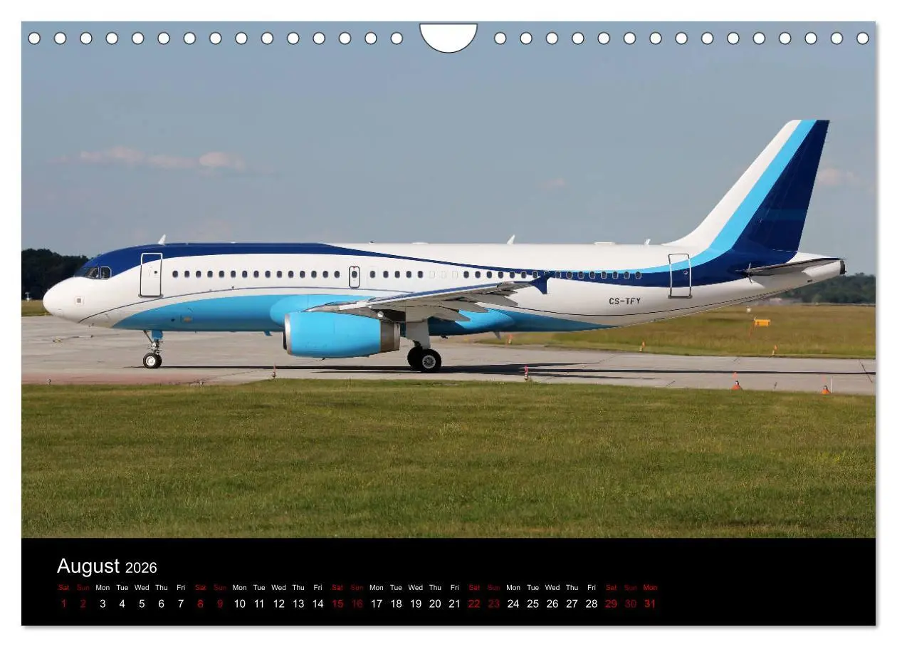 Bild: 9783516564273 | Bizjets (Wall Calendar 2026 DIN A4 landscape), CALVENDO 12 Month...