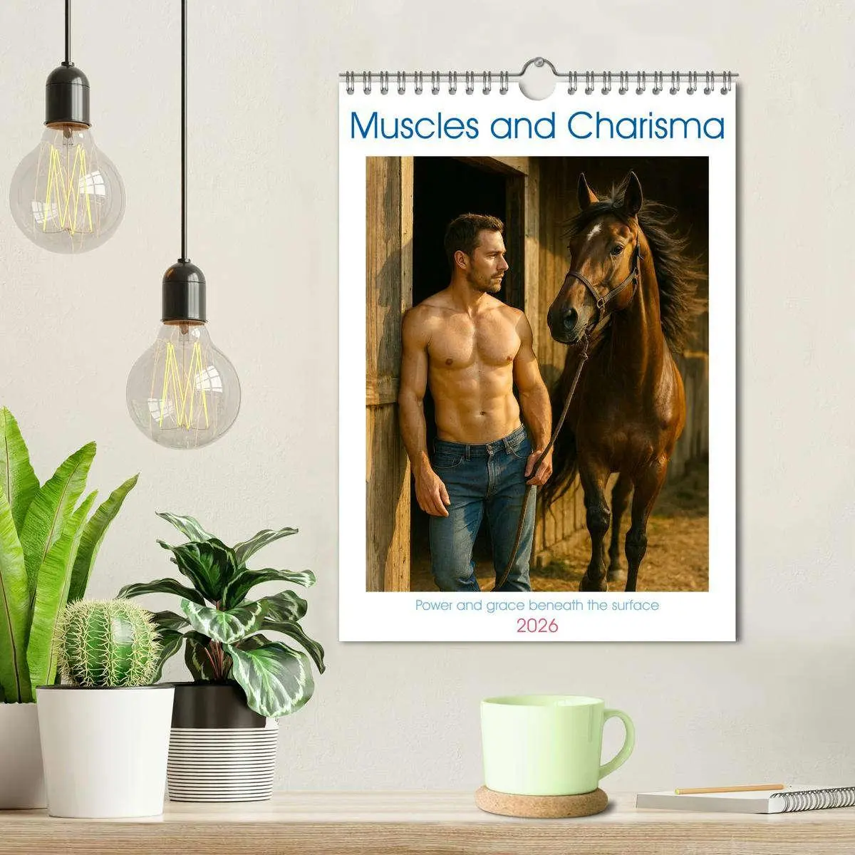 Bild: 9783516634273 | Muscles and Charisma (Wall Calendar 2026 DIN A4 portrait), CALVENDO...