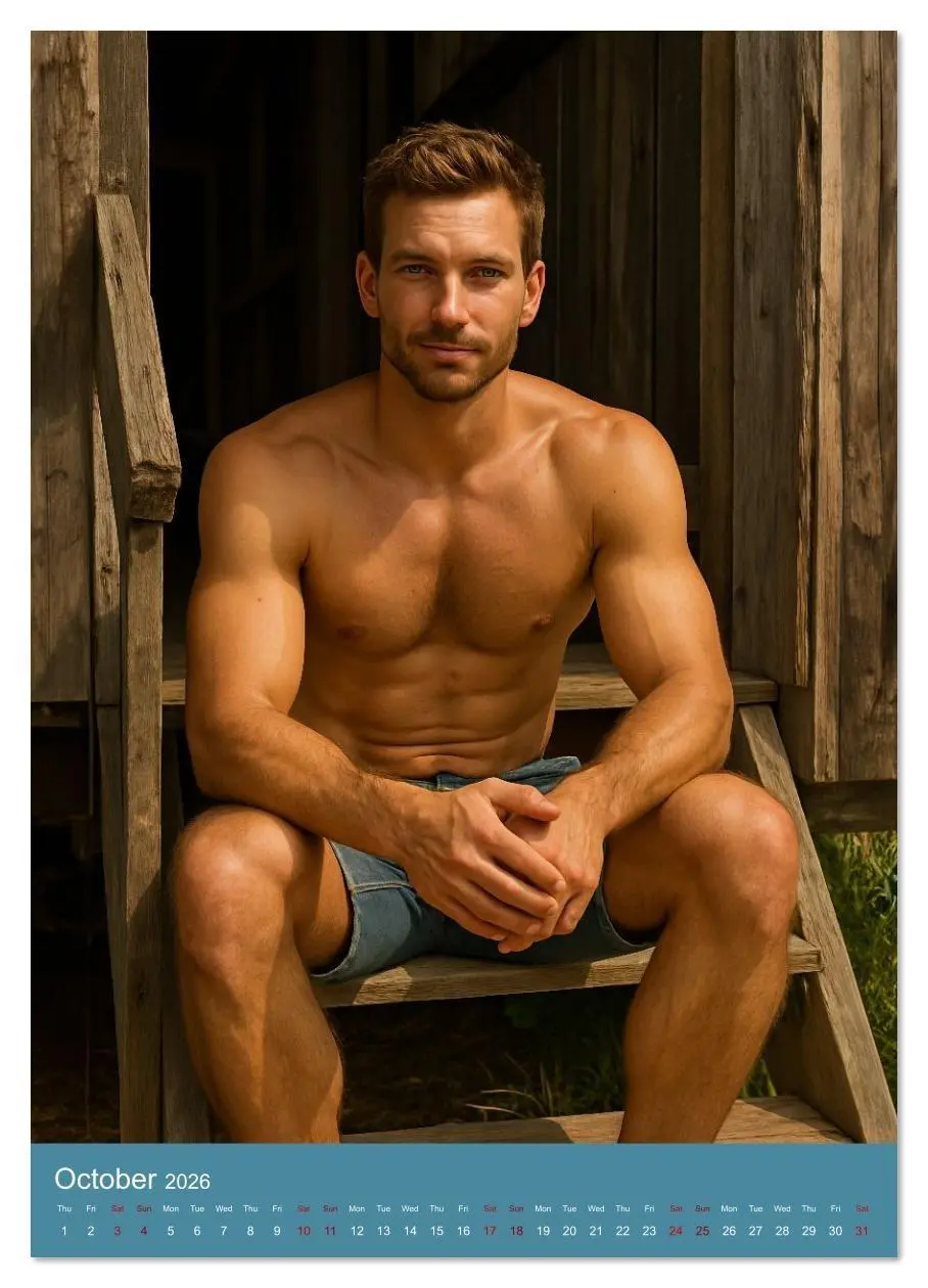 Bild: 9783516634273 | Muscles and Charisma (Wall Calendar 2026 DIN A4 portrait), CALVENDO...