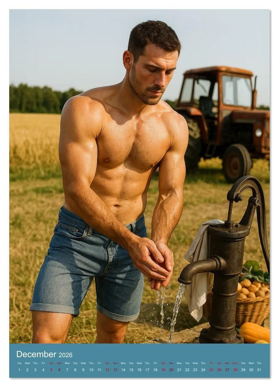 Bild: 9783516634273 | Muscles and Charisma (Wall Calendar 2026 DIN A4 portrait), CALVENDO...