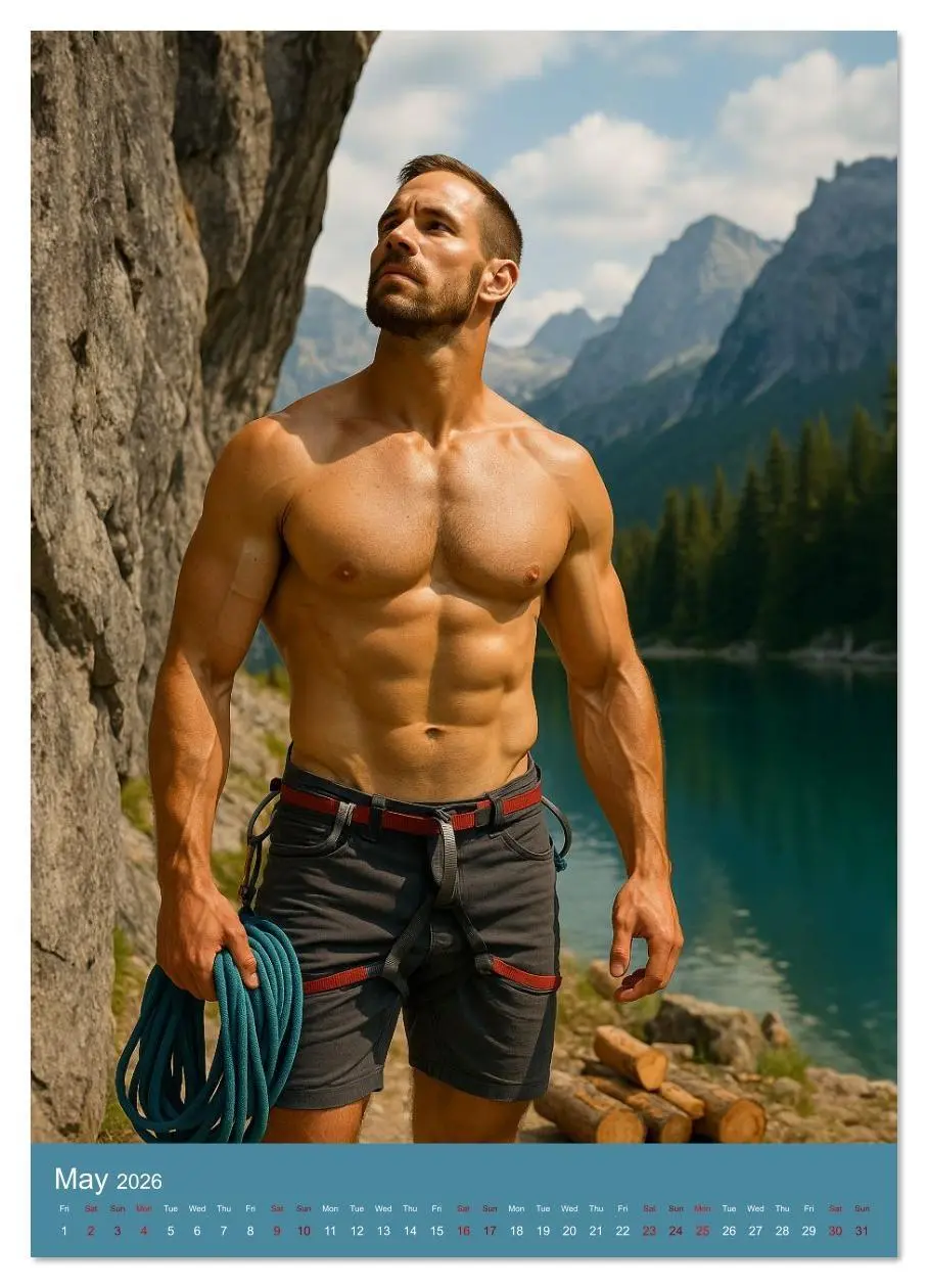 Bild: 9783516634273 | Muscles and Charisma (Wall Calendar 2026 DIN A4 portrait), CALVENDO...