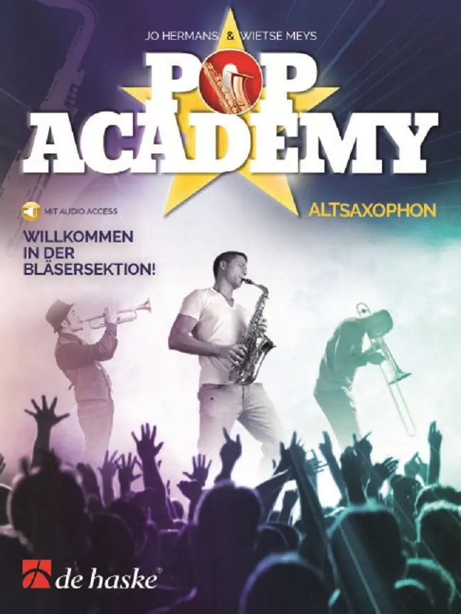 Cover: 9790035234273 | Pop Academy [D] - Altsaxophon | Willkommen in der Bläsersektion!