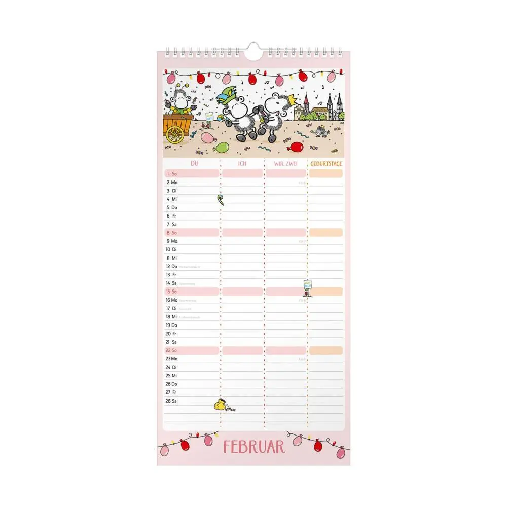 Bild: 4036018744373 | Planer für Zwei 2026 | Kalender | Deutsch | 2026 | sheepworld