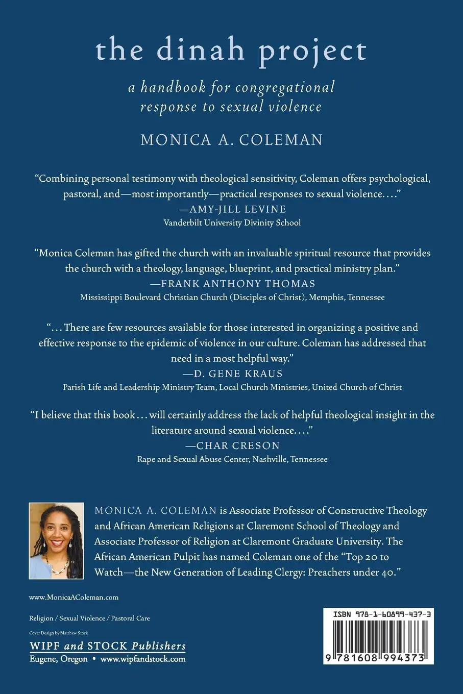 Rückseite: 9781608994373 | The Dinah Project | Monica A. Coleman | Taschenbuch | Englisch | 2010