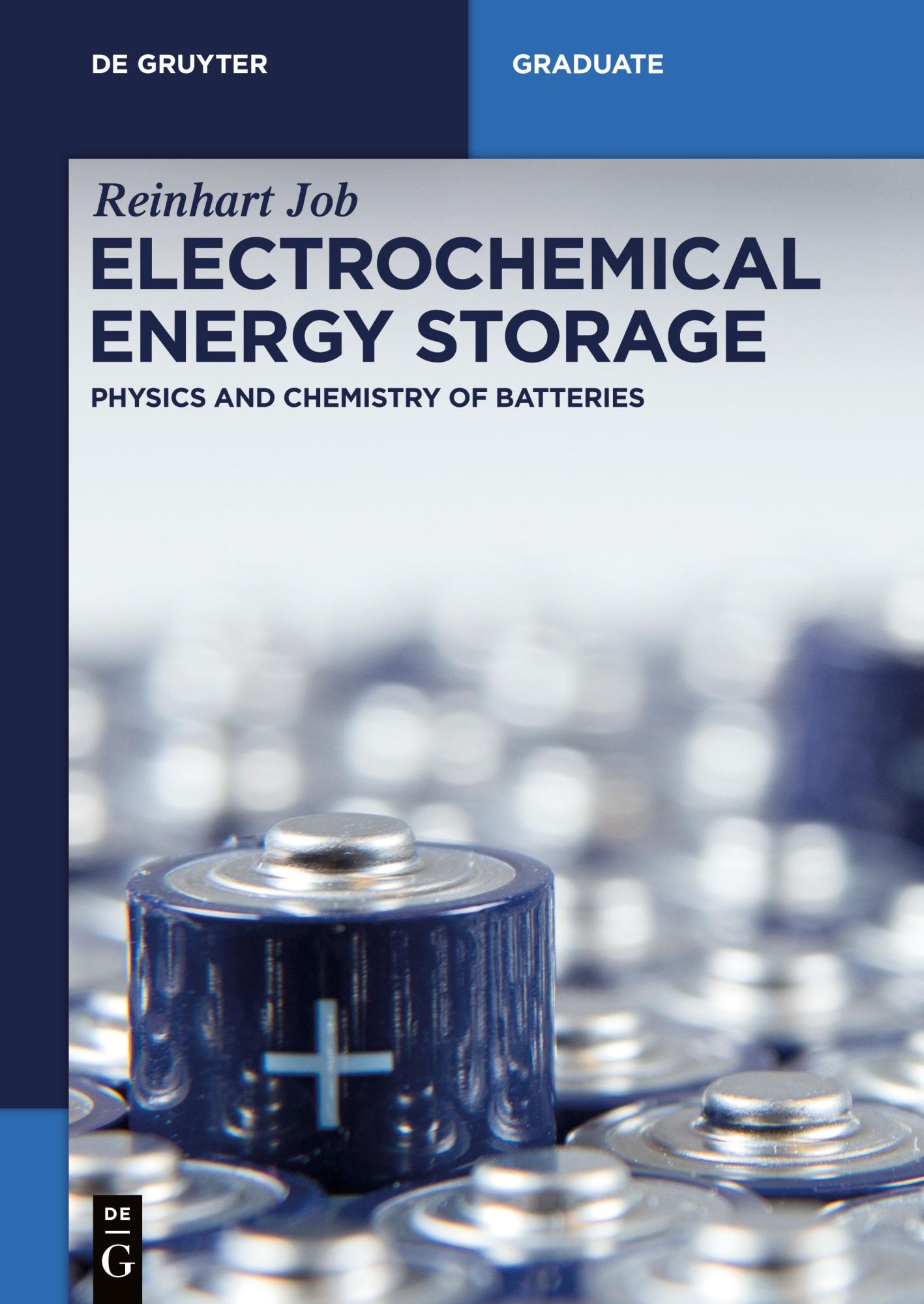 Cover: 9783110484373 | Electrochemical Energy Storage | Physics and Chemistry of Batteries