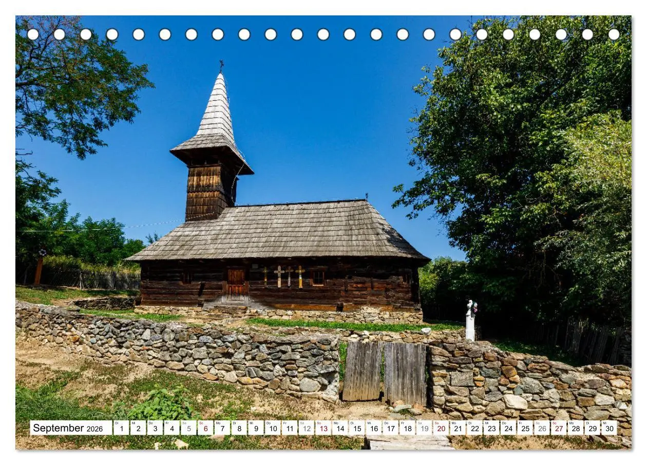 Bild: 9783457604373 | Kirchen und Klöster in Rumänien (Tischkalender 2026 DIN A5 quer),...