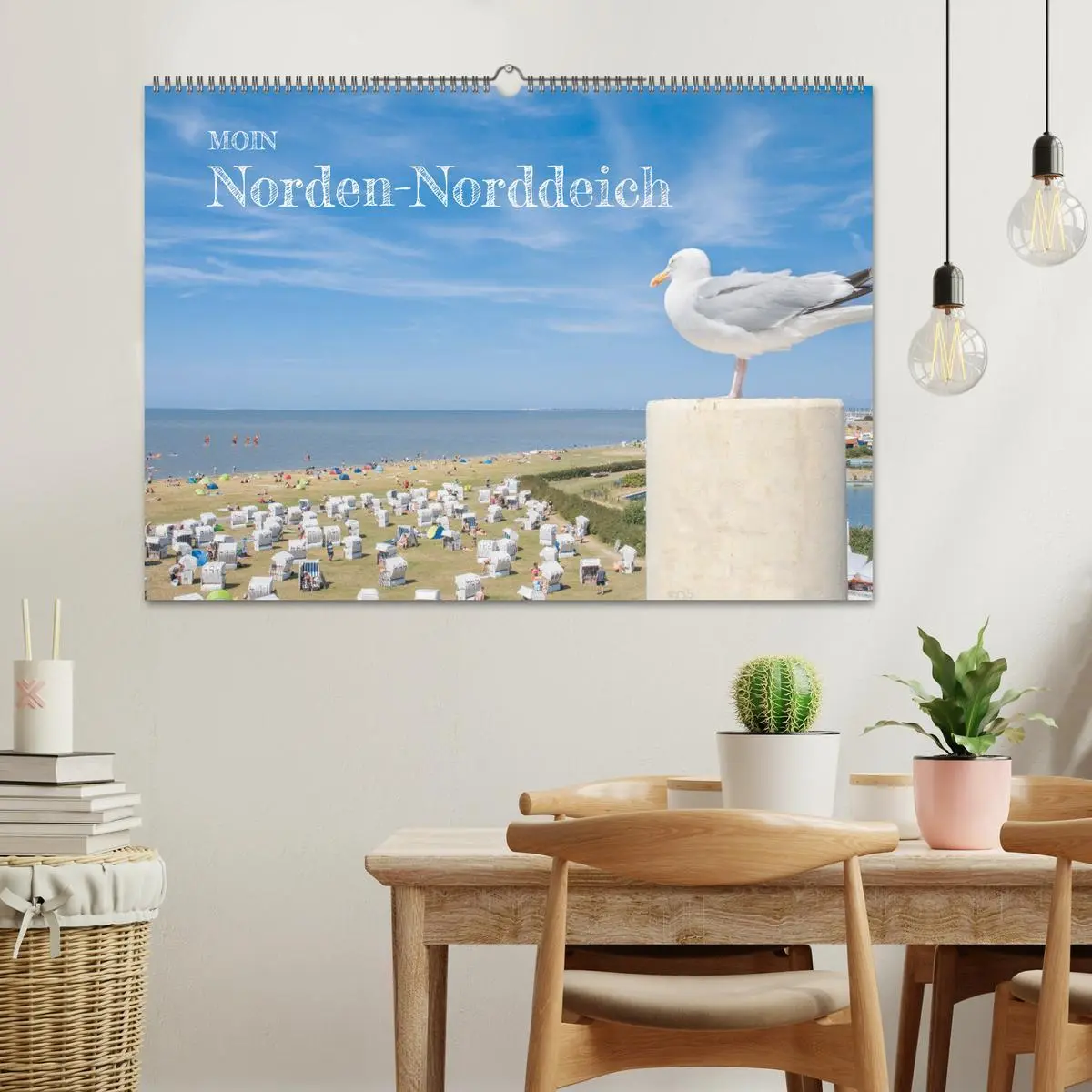 Bild: 9783457914373 | Moin Norden-Norddeich (Wandkalender 2026 DIN A2 quer), CALVENDO...