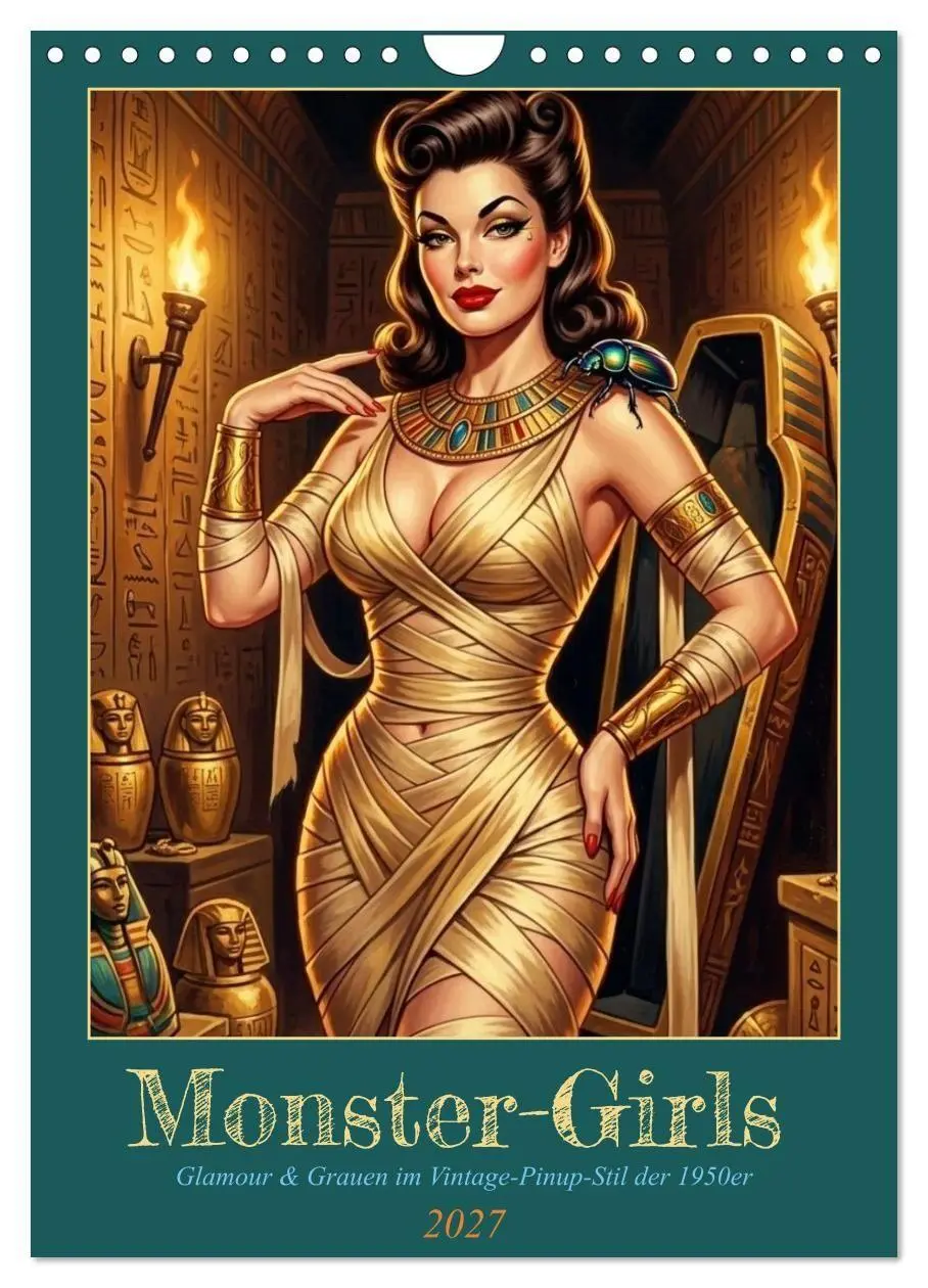 Cover: 9783516794373 | Monster-Girls (Wandkalender 2027 DIN A4 hoch), CALVENDO Monatskalender