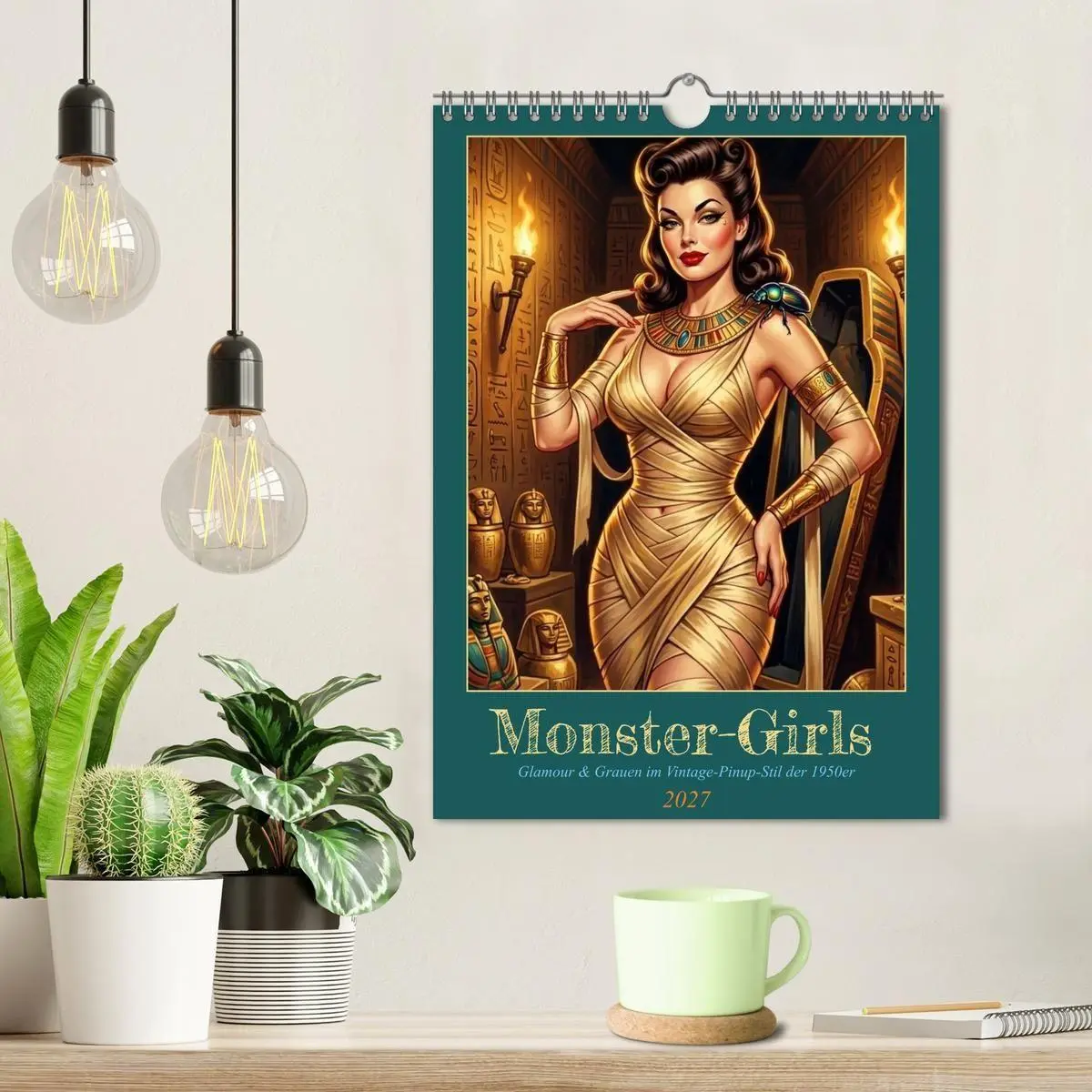Bild: 9783516794373 | Monster-Girls (Wandkalender 2027 DIN A4 hoch), CALVENDO Monatskalender