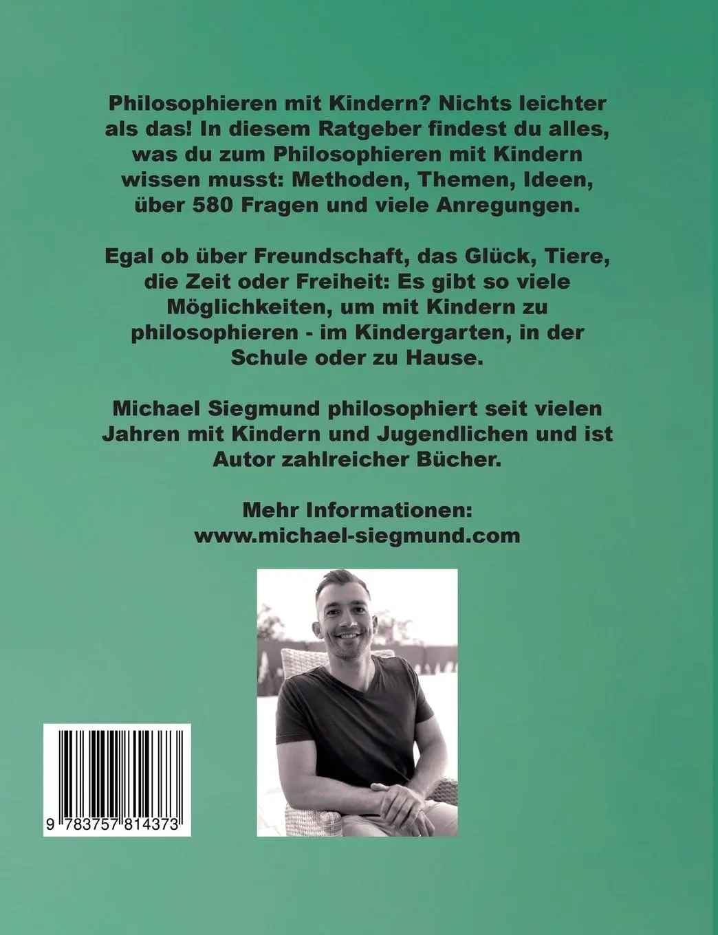 Rückseite: 9783757814373 | Philosophieren mit Kindern: Das Handbuch | Michael Siegmund | Buch