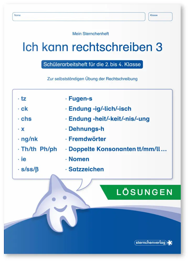 Cover: 9783946904373 | Ich kann rechtschreiben 3 - Lösungen - Schülerarbeitsheft für die...