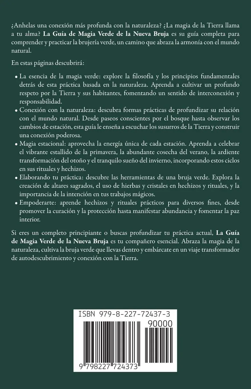 Rückseite: 9798227724373 | La Nueva Guía de Brujas Sobre la Magia Verde | Sarah Ripley | Buch