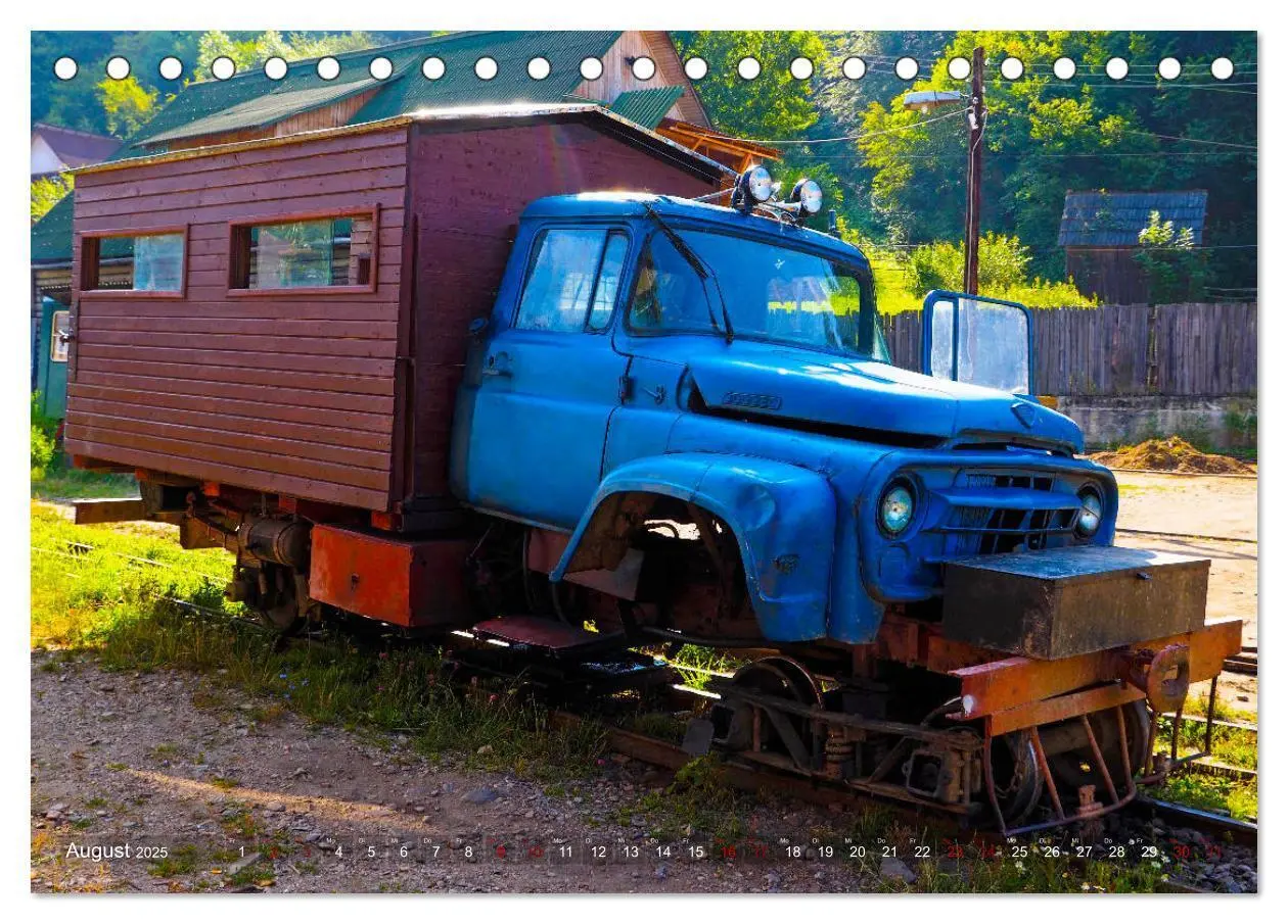 Bild: 9783435434473 | Waldbahnen in Rumänien - Die letzten Mocanitas (Tischkalender 2025...