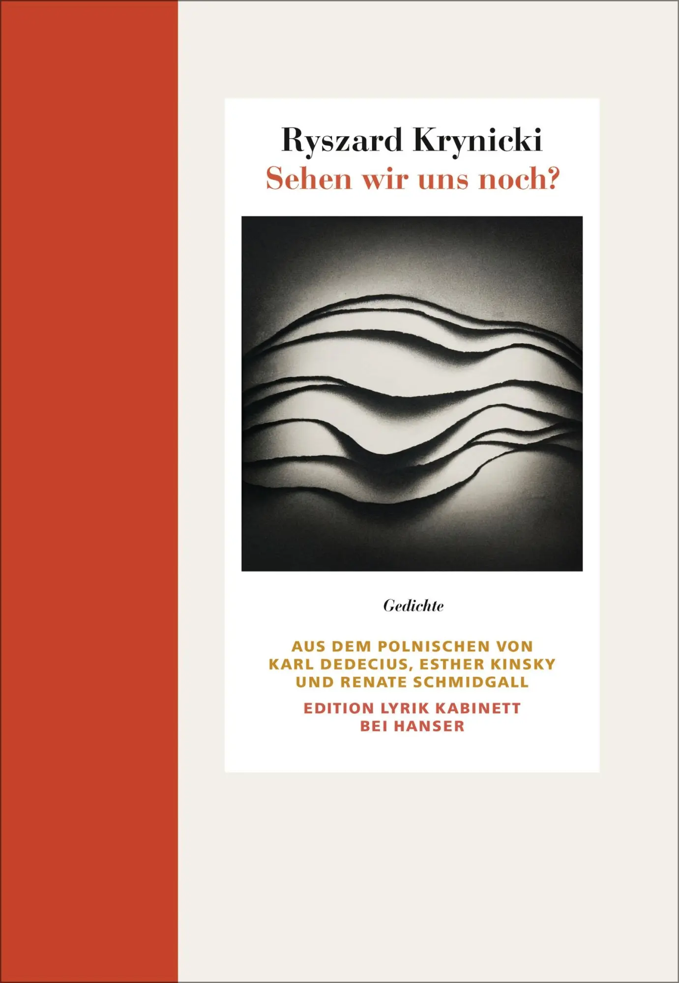 Cover: 9783446254473 | Sehen wir uns noch? | Gedichte, Edition Lyrik Kabinett | Krynicki
