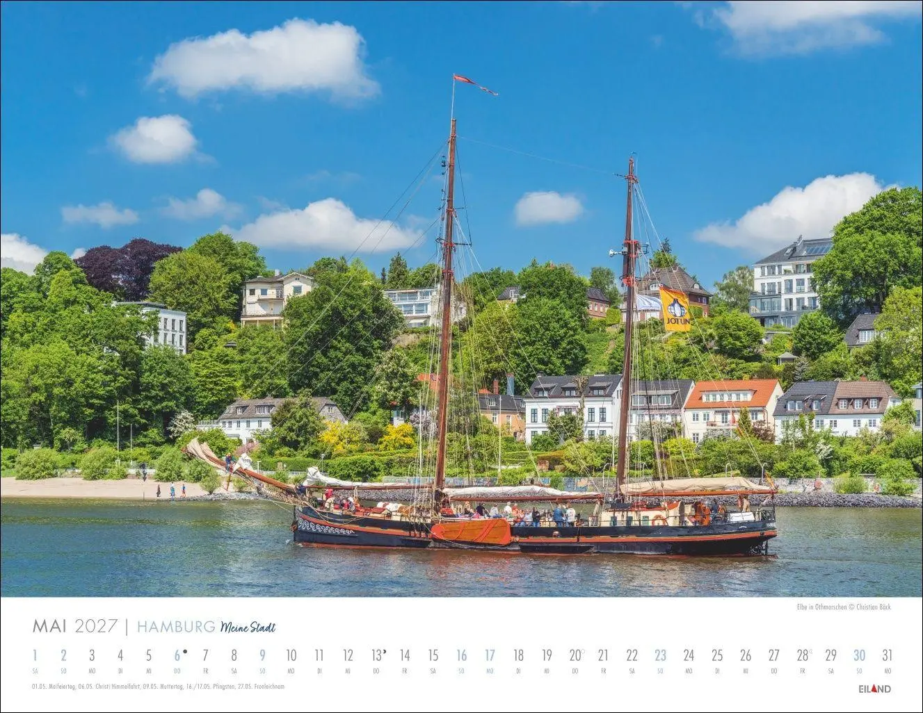 Bild: 9783964024473 | Hamburg - Meine Stadt Kalender 2027 | Eiland | Kalender | 13 S. | 2027