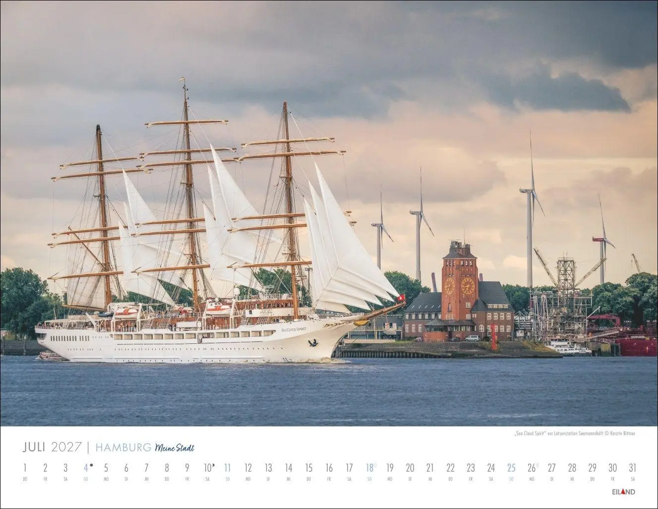 Bild: 9783964024473 | Hamburg - Meine Stadt Kalender 2027 | Eiland | Kalender | 13 S. | 2027