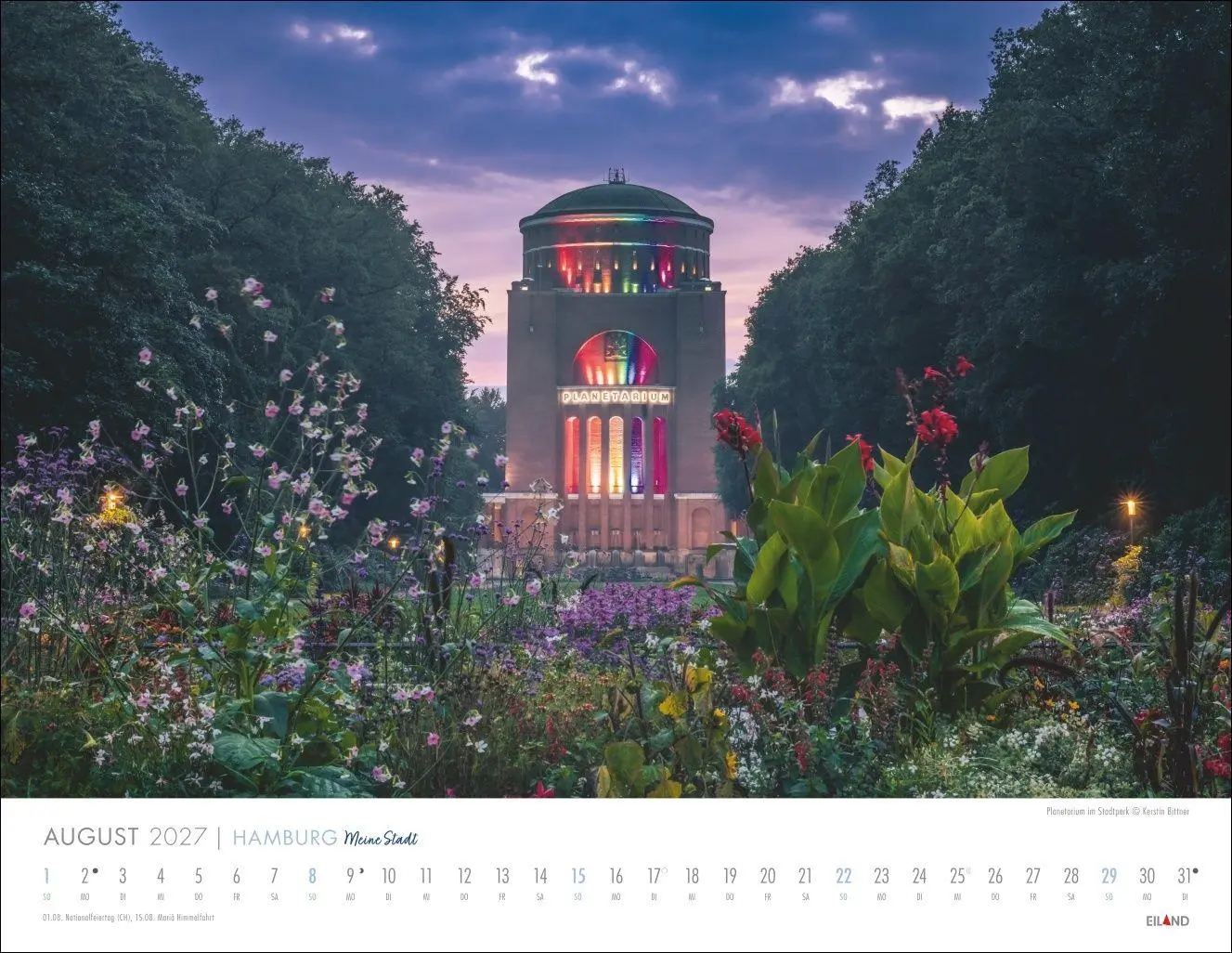 Bild: 9783964024473 | Hamburg - Meine Stadt Kalender 2027 | Eiland | Kalender | 13 S. | 2027