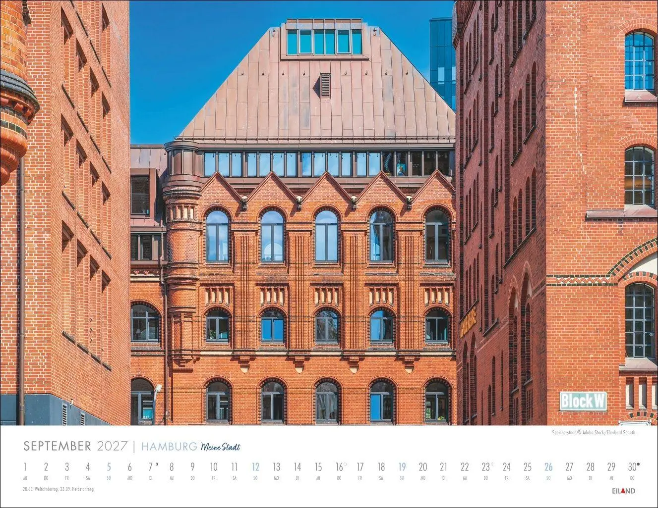 Bild: 9783964024473 | Hamburg - Meine Stadt Kalender 2027 | Eiland | Kalender | 13 S. | 2027