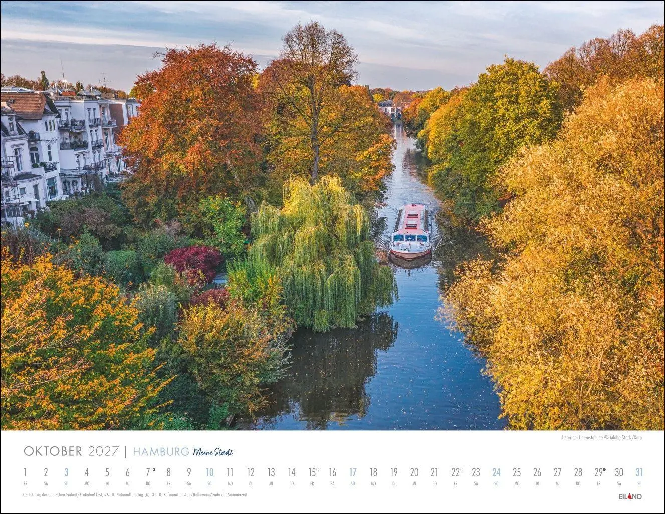 Bild: 9783964024473 | Hamburg - Meine Stadt Kalender 2027 | Eiland | Kalender | 13 S. | 2027